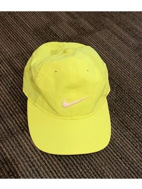 Nike Bright Yellow ball style Hat